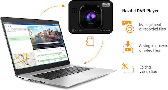 Navitel Camera DVR Auto cu ventuză de aspirație