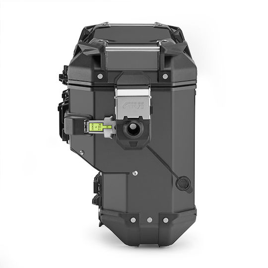Givi Trekker Monokey Πλαϊνή Βαλίτσα Μοτοσυκλέτας Δεξιά Αλουμινίου 33lt σε Μαύρο Χρώμα
