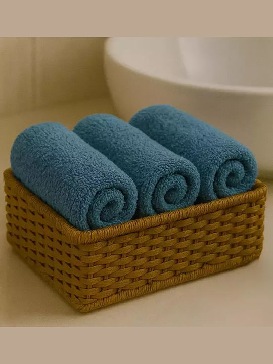 Family Enterprise Πετσέτα Χεριών 30x40εκ. Μπλε Βάρους 450gr/m²