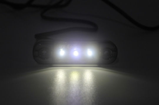 LED Volume Light 3 LED 12V 24V IP68 White 84mm 24mm X 10mm Mark
