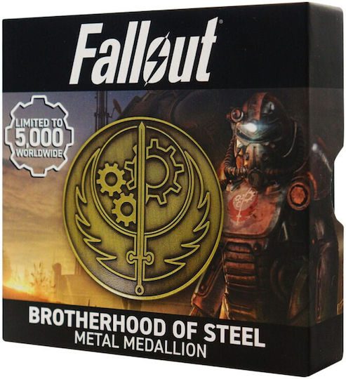 Fallout Medallion Brotherhood Steel