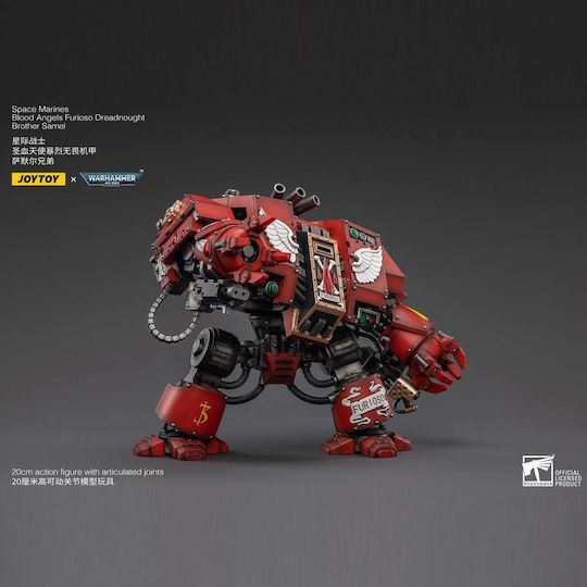 Warhammer 40k Action Figure 1/18 Blood Angels Furioso Dreadnought Brother Samel 20 Cm