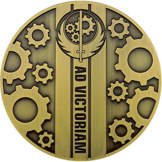 Fallout Medallion Brotherhood Steel