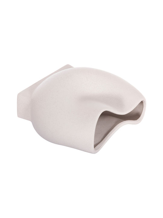 HomeMarkt Decorative Number Glaze made of Ceramic Material 1x14x25cm 1pcs