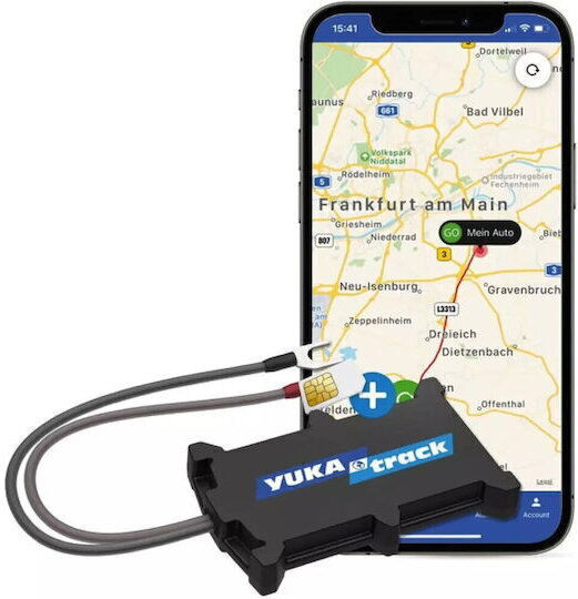 IoT YUKAtrack EasyWire 4G AIO GPS Tracker with 4G for Cars Motorcycles & Trucks