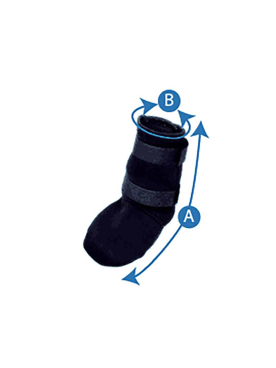 Pawise Doggy Shoes Dog Large in Black Color