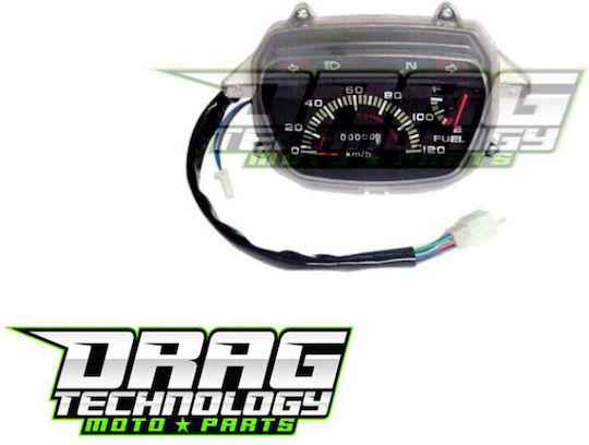 IQ Tech Motorcycle Analogue Speedometer