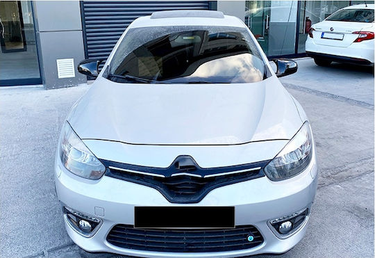 Set 2 Capace Oglindă Stil Batman Renault Fluence 2009-2016 Culoare Negru Pian Negru Lucios Instalare Ușoară Rezistent la UV Material Premium