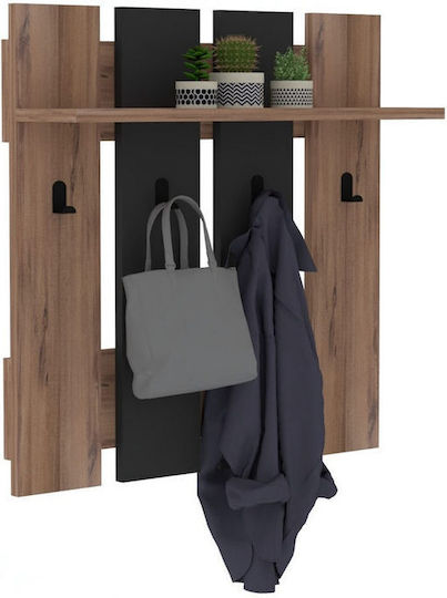 Asir Group Agățători De Perete Din Lemn Cu 4 Compartimente 70x70cm Asir Group Agățători De Perete Din Lemn Cu 4 Compartimente 70x70cm