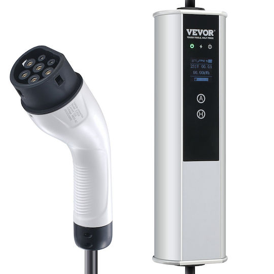 Vevor Electric Car Single Phase Charging Station Cable 7.5m Type 2 - Type 1 OGBXC22KWWIFIBZL1V2