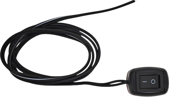On Off Switch Black Snap Switch On Cable 12-24v