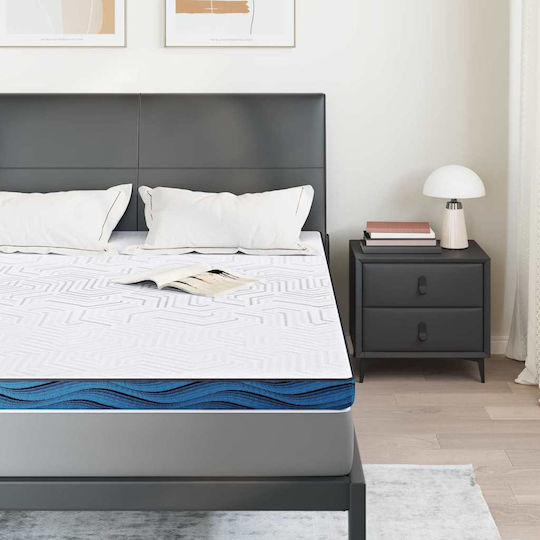 vidaXL Ανώστρωμα Διπλό Foam 140x200x8εκ.