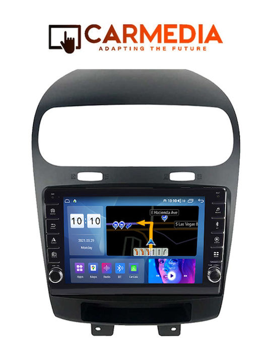Carmedia Car Audio System for Fiat Freemont 2008 (Bluetooth/USB/WiFi/GPS/Apple-Carplay/Android-Auto) with Touch Screen 9"