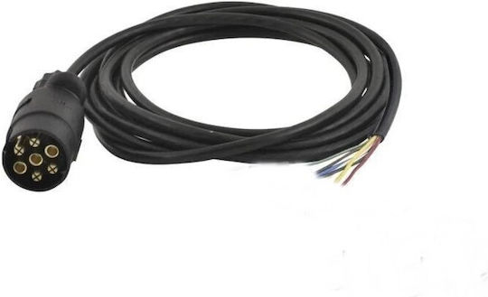 Idealstore Cablu Remorcă 7 Metri Conector 7 pini 5x0.50mm