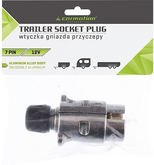 CarMotion Stecker Steckdose Anhänger mit 7 Pin 12V