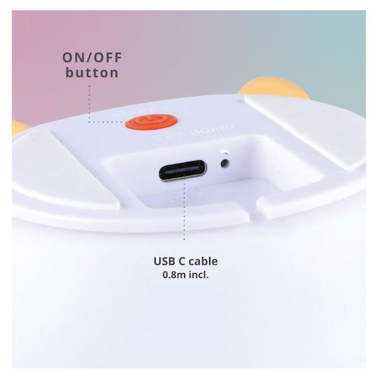 GSC Led Kids Desk Lamp White