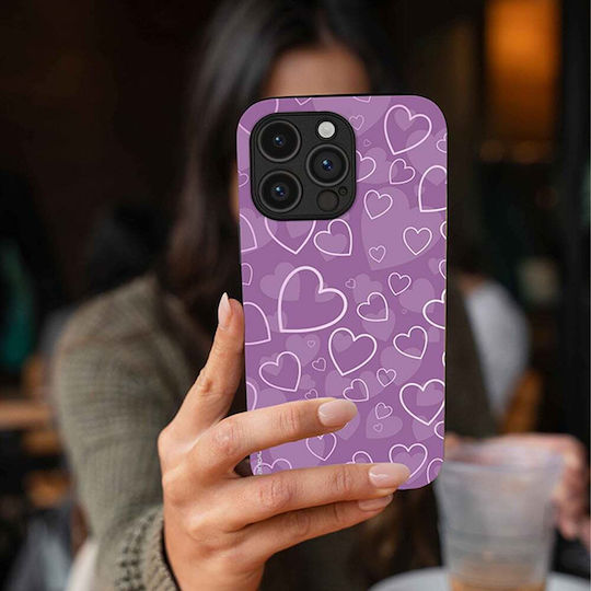 Калъф Sonique Heart Series Samsung Galaxy A17 5g Лилав