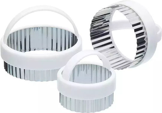 Kitchen Craft Decorațiuni pentru prăjituri Rotunde Metalice 3buc