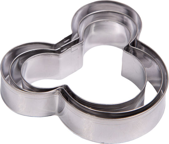 Sugar World Metallic Animal-Shaped Cookie Cutter 3pcs