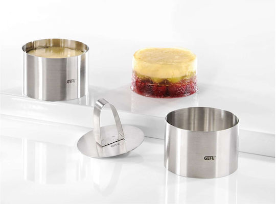 Gefu Kuchenringe Rund Metall 2Stück