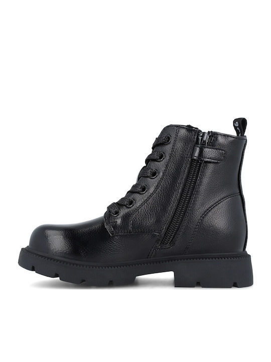 Kids Boots with Zipper Black