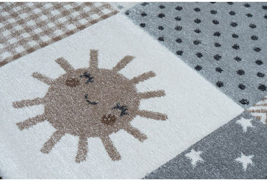 Viopros Kids Rug Gri 133x190cm