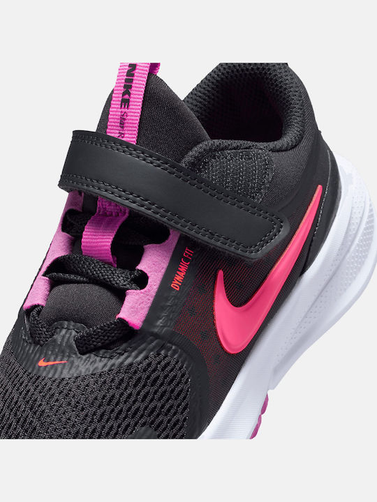 Star Runner Star Runner Kids Sports Shoes Running with Hoop & Loop Closure Black