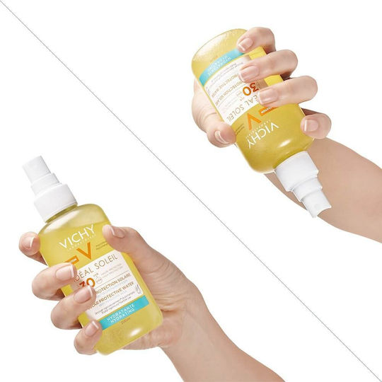 Vichy Capital Soleil Хидратиращ Водоустойчив Слънцезащитен Лосион за Тяло SPF30 Спрей 200ml