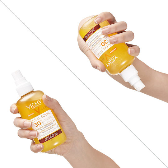 Vichy Capital Soleil Хидратиращ Водоустойчив Слънцезащитен Лосион за Тяло SPF30 Спрей 200ml