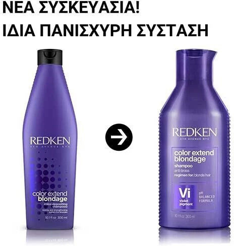 Redken Color Extend Blondage VI Șampon de Reconstrucție/Hrană și Păstrarea Culorii pentru Păr Vopsit 300ml