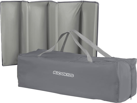 Ricokids RK-240 Кошара за игра с Матрак Сив 125x65см
