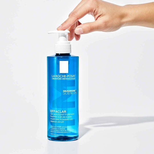 La Roche Posay Effaclar Gel Cleansing Face for Acne-Prone Skin 400ml