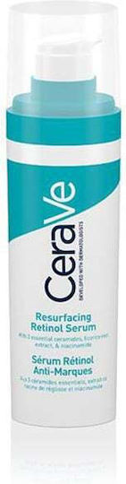 CeraVe Resurfacing Retinol Αντιγηραντικό Serum Προσώπου με Ρετινόλη & Νιασιναμίδη για Λεύκανση & Ακμή 30ml