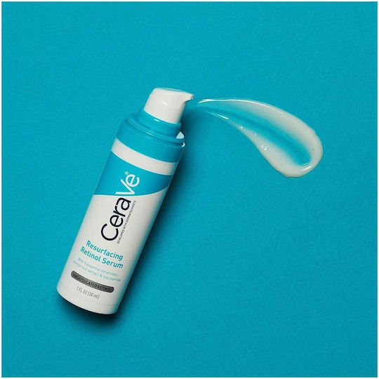 CeraVe Resurfacing Retinol Αντιγηραντικό Serum Προσώπου με Ρετινόλη & Νιασιναμίδη για Λεύκανση & Ακμή 30ml