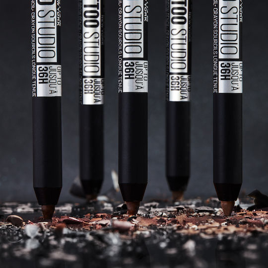Maybelline Tattoo Brow 36H Молив за вежди 06 Пепел от кафяво