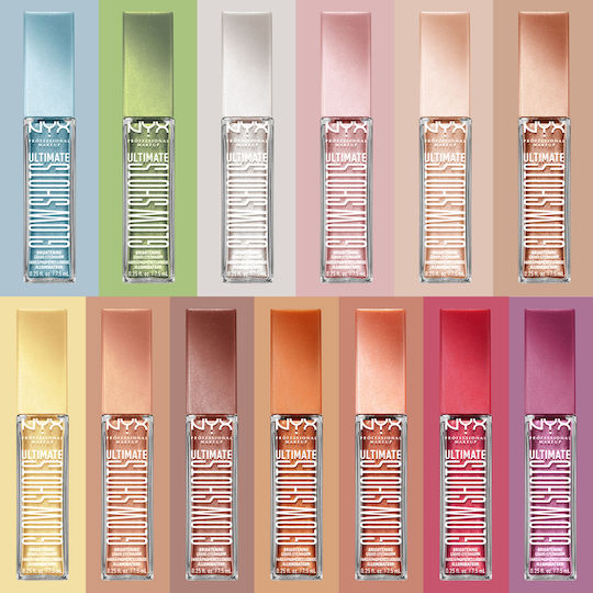 NYX Professional Makeup Ultimate Glow Shots Eye Shadow in Liquid Form 17 Po$H 7.5ml