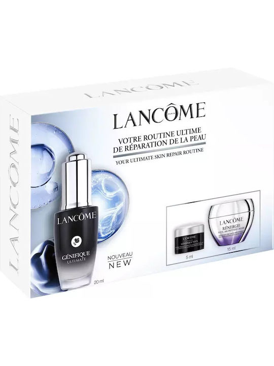 Lancome Génifique Ultimate Skin Care Set for Αnti-ageing, Brightening & Moisturizing 3pcs