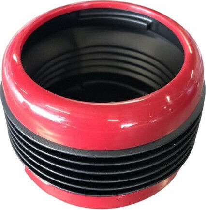 Guard Car Cup Holder 1 Position with Adhesive Tape in Red Color