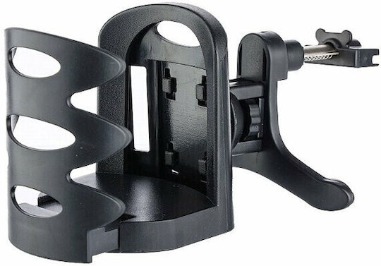 CarMotion Suport de pahare auto 1 Loc pentru gurile de aerisire AC în Culoare Negru