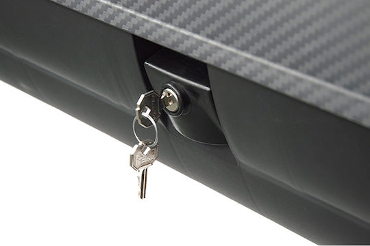 ArtPlast Car Roof Box with Dual-Side Opening 480lt Black Carbon