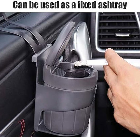 PerVoi Car Cup Holder 1 Position for Door in Black Color