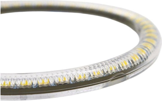 Car Headlight Angel Eyes Rings 12V BMW E46 White Color 1pcs
