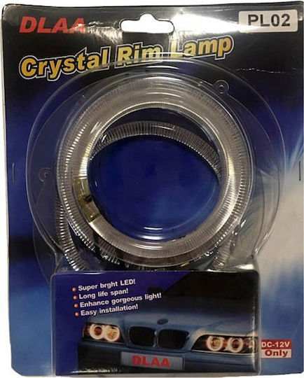 Auto Gs Inel Angel Eye pentru Far Auto 12V Daihatsu Delta Alb Culoare