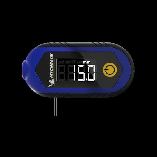 Michelin Digitaler Reifendruckmesser 10,3 Bar Reifenprofiltiefenmesser LED-Taschenlampe