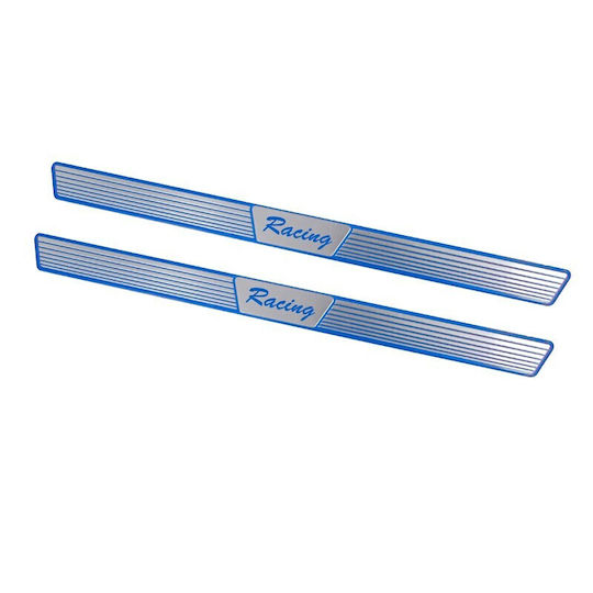 Autoline Onyx Racing Decorative Interioare Prag Ușă Autoturism Roșu 2pcs