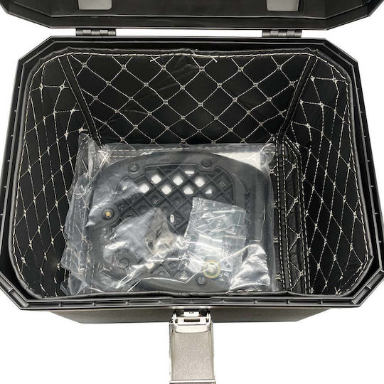 TEC ECO Motorrad-Topcase 45lt Schwarze