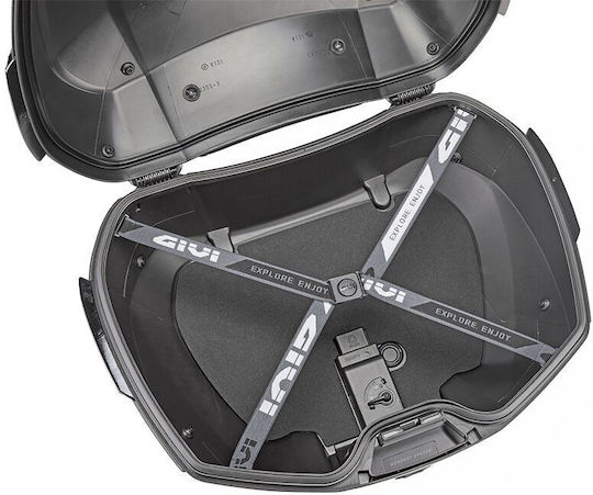 Motorrad-Topcase 49 Liter V49n Schwarze Monokey Ohne Halter Givi
