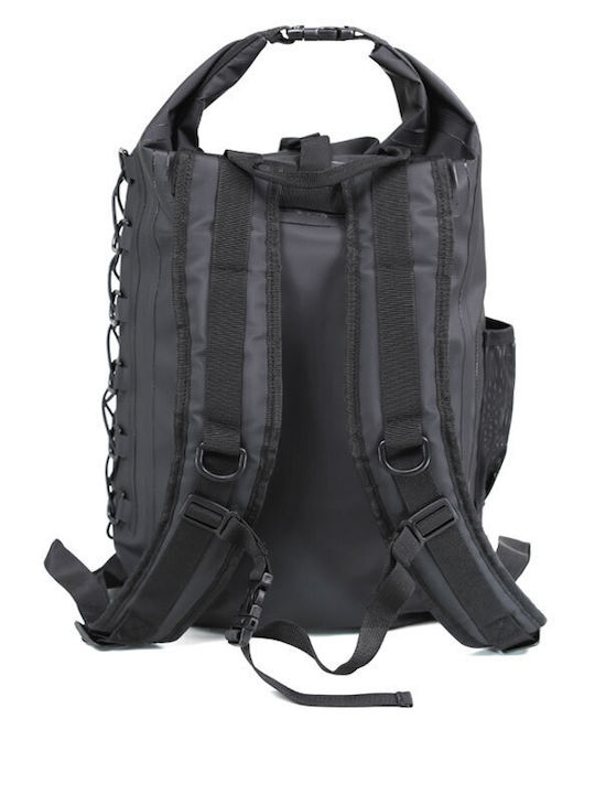 Gen2 Σακίδιο Πλάτης Αναβάτη Roll Top Dry Μαύρο 25lt