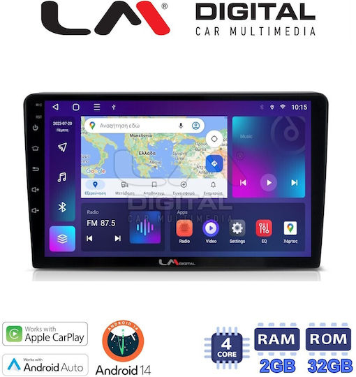 LM Digital Monitor for Car Dashboard Mazda 2 with /G/P/S/