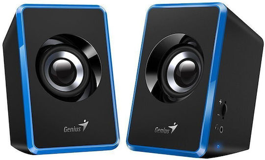 Genius SP-U125 Computerlautsprecher 2.0 mit Leistung 3W in Blau Farbe